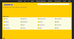 Desktop Screenshot of megaport.hu