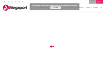 Tablet Screenshot of megaport.com