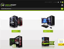 Tablet Screenshot of megaport.de